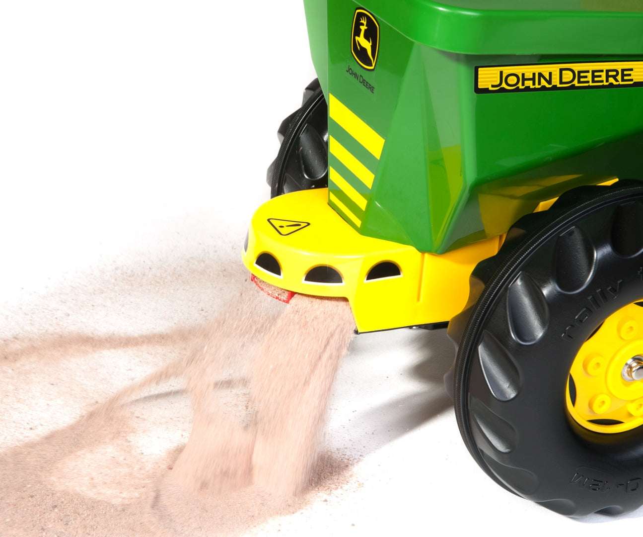 Rolly Streumax John Deere -kylvö- ja hiekoitusperäkärry, 3–10 vuotta - Ride-ons - Lasten ajoneuvot