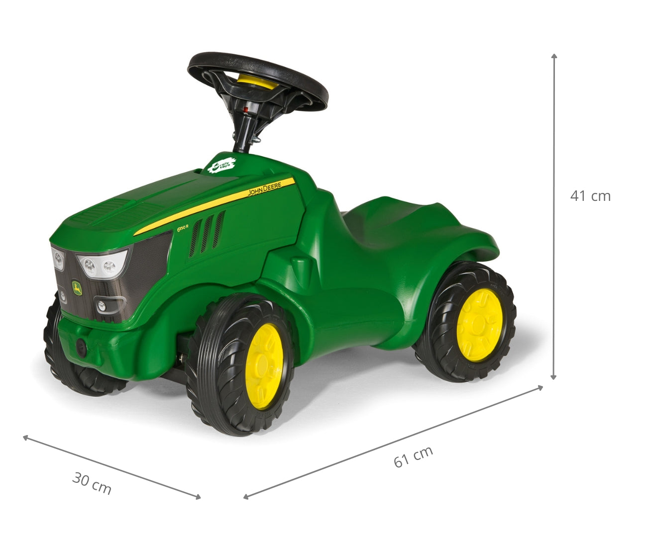 Rolly MiniTrac John Deere -potkutraktori, 1,5–4 vuotta - Ride-ons - Lasten ajoneuvot