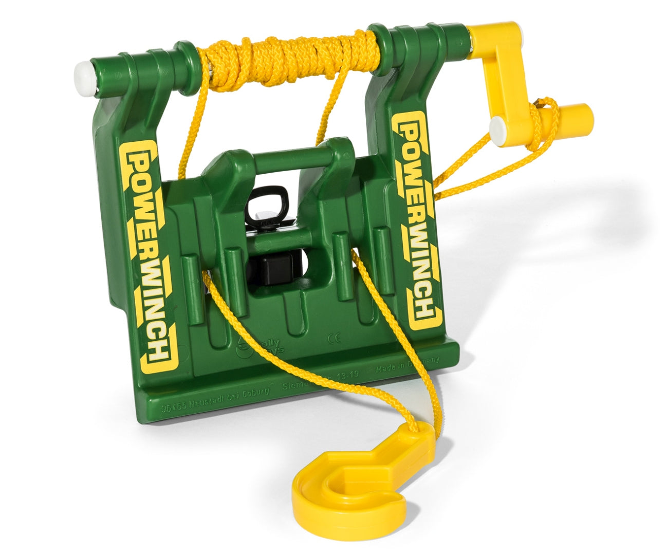 Rolly Toys -vinssi John Deere -traktoreihin, vihreä, 3–10 vuotta - Ride-ons - Lasten ajoneuvot