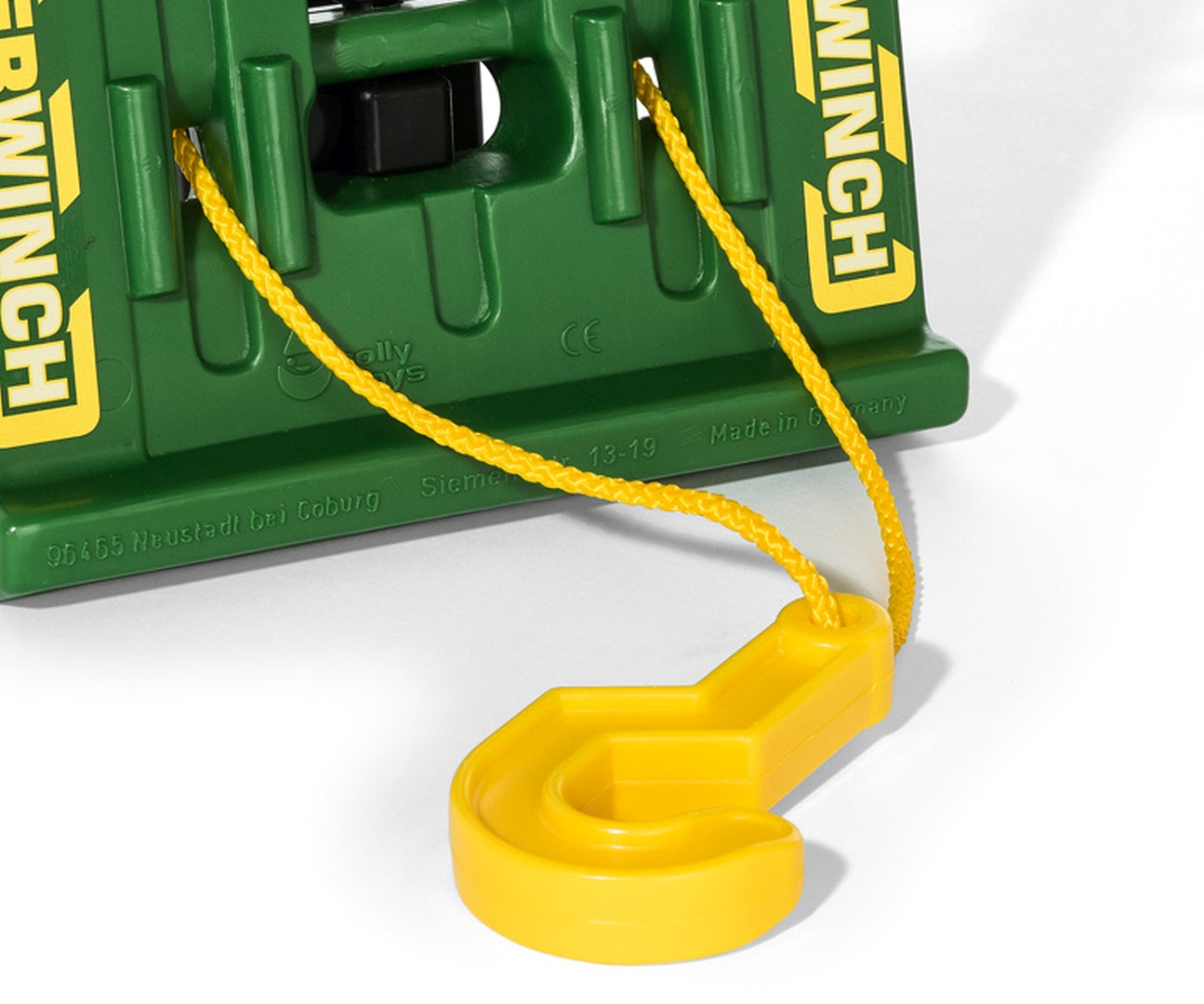 Rolly Toys -vinssi John Deere -traktoreihin, vihreä, 3–10 vuotta - Ride-ons - Lasten ajoneuvot