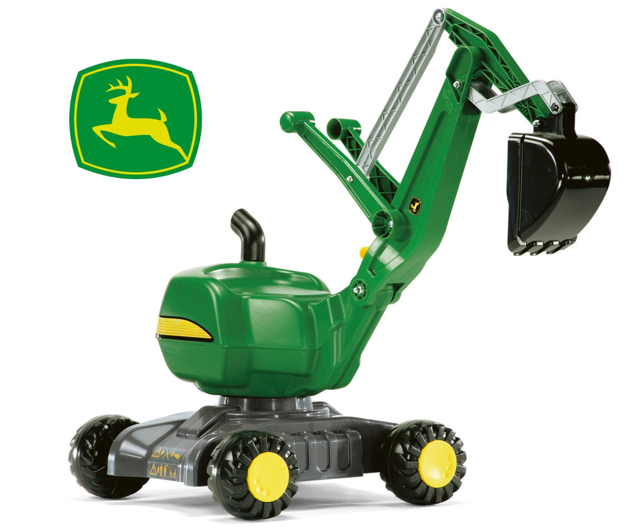 Rolly Digger John Deere -kaivuri, 3–5 v - Ride-ons - Lasten ajoneuvot