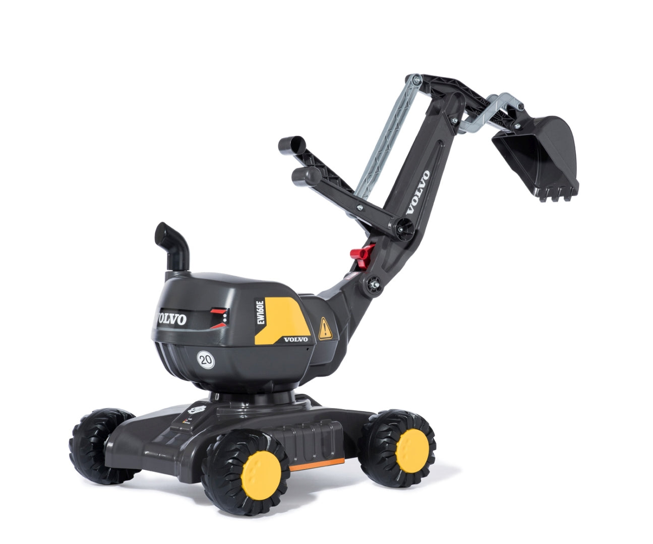 Rolly Digger Volvo -kaivuri, 3–5 vuotta - Ride-ons - Lasten ajoneuvot
