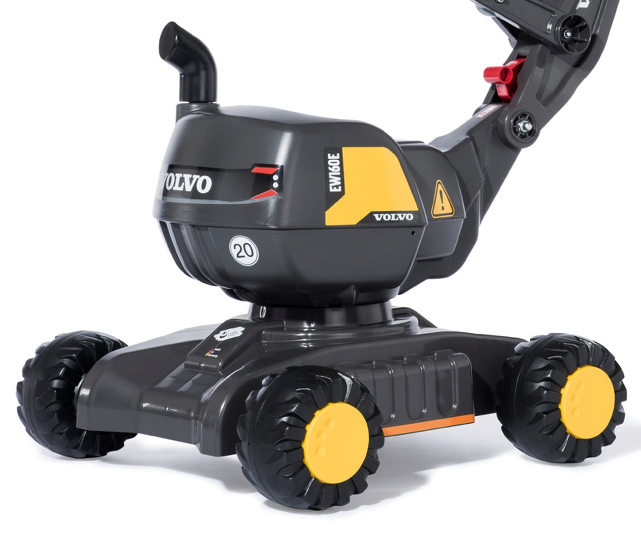 Rolly Digger Volvo -kaivuri, 3–5 vuotta - Ride-ons - Lasten ajoneuvot