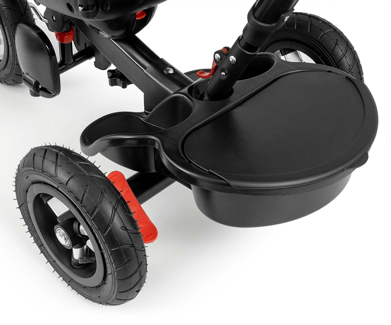 Movi 5in1 musta-pinkki kolmipyörä lapselle 1–5 vuotta - Kolmipyörät - Lasten ajoneuvot