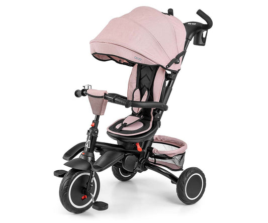 Stanley 6in1 pinkki kolmipyörä lapselle 1–5 vuotta - Kolmipyörät - Lasten ajoneuvot