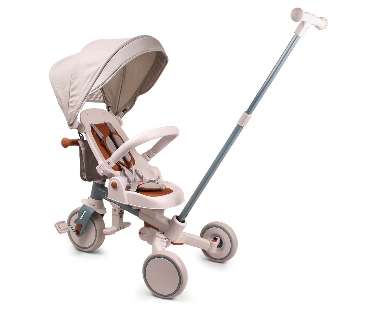 Zippy 5-in-1 kolmipyörä sininen 12 kk–5 v - Kolmipyörät - Lasten ajoneuvot