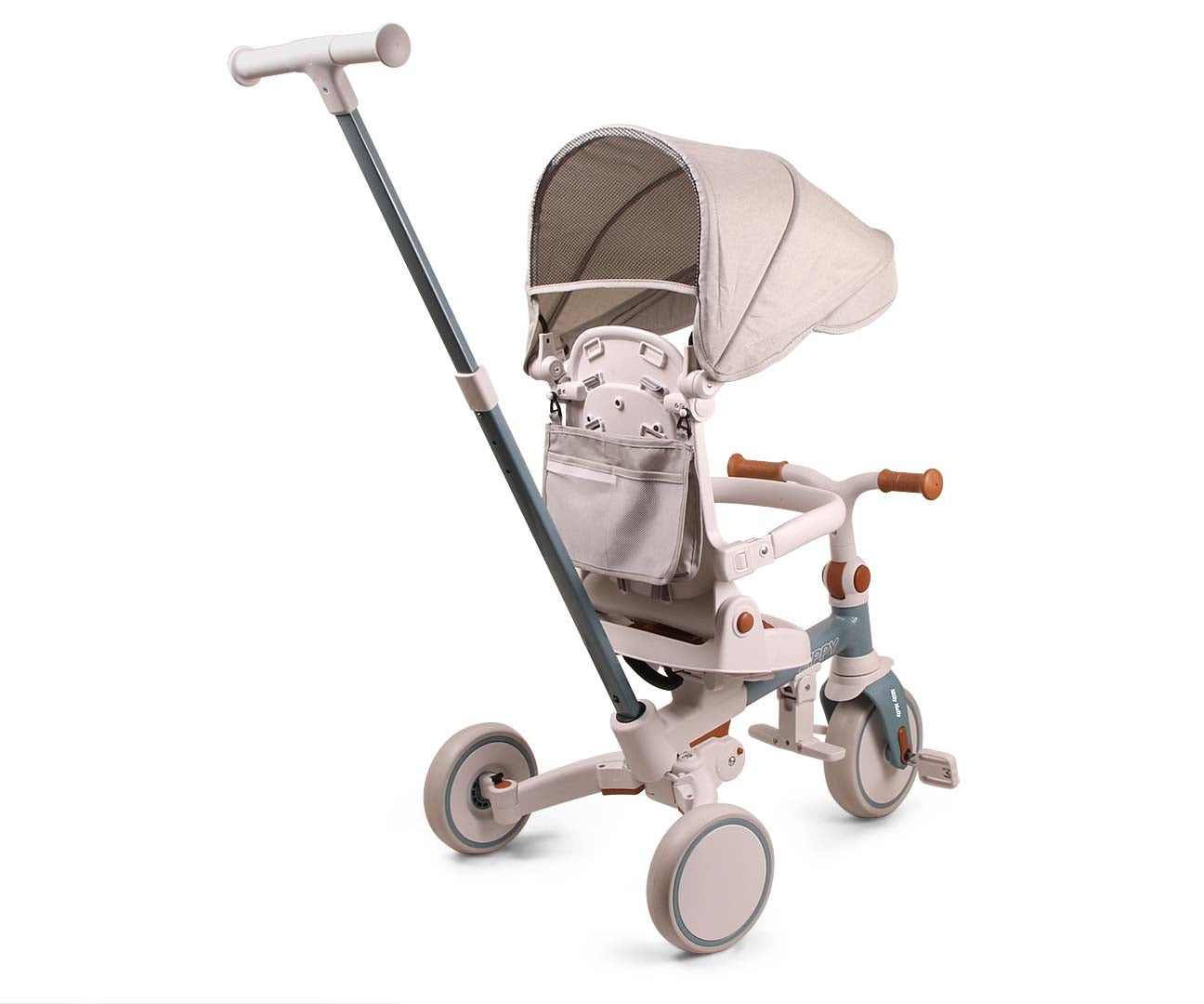 Zippy 5-in-1 kolmipyörä sininen 12 kk–5 v - Kolmipyörät - Lasten ajoneuvot