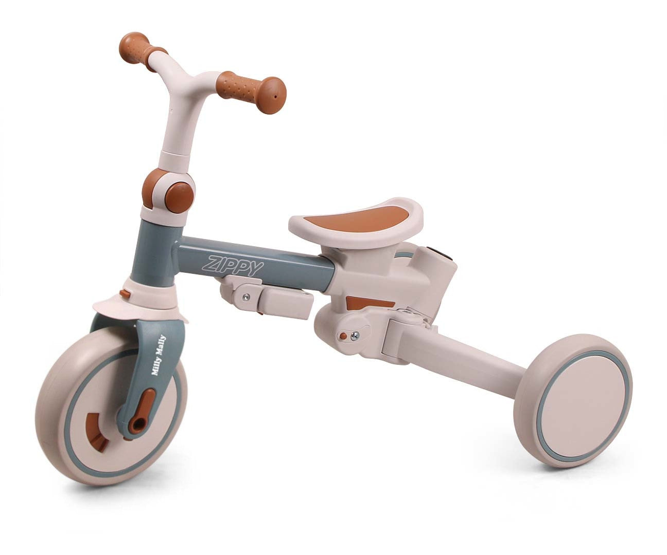 Zippy 5-in-1 kolmipyörä sininen 12 kk–5 v - Kolmipyörät - Lasten ajoneuvot